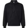 Custom Womens Aldermore Half-Zip Pullover Black