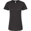 Custom Womens Fine Jersey Classic Fit T-Shirt Black