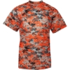 Custom Youth Digital Camo T-Shirt Burnt Orange Digital