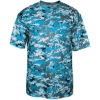 Custom Youth Digital Camo T-Shirt Electric Blue Digital