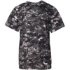 Custom Youth Digital Camo T-Shirt Graphite Digital