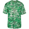 Custom Youth Digital Camo T-Shirt Kelly Digital