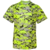Custom Youth Digital Camo T-Shirt Safety Yellow Digital