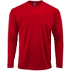 Custom Youth Long Islander Performance Long Sleeve T-Shirt Red