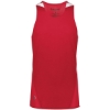 Custom Unisex PR Max Track Jersey Scarlet/ White