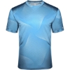 Custom Youth Warp T-Shirt Columbia Blue