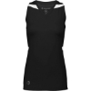 Custom Womens PR Max Compression Racerback Jersey Black/ White