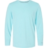 Custom Unisex Aruba Extreme Performance Long Sleeve T-Shirt Aqua Blue