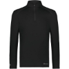 Custom Youth CoolCore® Quarter-Zip Pullover Black
