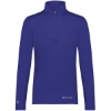 Custom Womens CoolCore® Quarter-Zip Pullover Purple