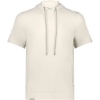 Custom Mens Eco Revive™ Ventura Soft Knit Short Sleeve Hooded Sweatshirt Birch