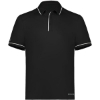 Custom Mens CoolCore® Polo Black/ White
