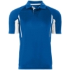 Custom Mens Two-Tone Avenger Polo Royal/ White