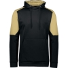 Custom Unisex Blue Chip Hooded Sweatshirt Black/ Vegas Gold