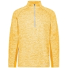 Custom Mens Electrify CoolCore® Quarter-Zip Pullover Gold Heather
