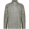 Custom Mens Electrify CoolCore® Quarter-Zip Pullover Olive Heather