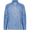 Custom Mens Electrify CoolCore® Quarter-Zip Pullover Royal Heather