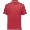 Custom Mens Repreve® Eco Polo Scarlet Heather