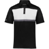 Custom Mens Dry-Excel™ Prism Bold Polo Black/ White
