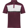 Custom Mens Dry-Excel™ Prism Bold Polo Maroon/ White