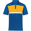 Custom Mens Dry-Excel™ Prism Bold Polo Royal/ Gold