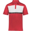 Custom Mens Dry-Excel™ Prism Bold Polo Scarlet/ White
