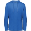 Custom Mens Repreve® Eco Hooded Sweatshirt Royal Heather