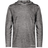 Custom Mens Electrify CoolCore® Hooded Sweatshirt Black Heather