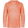 Custom Mens Electrify CoolCore® Hooded Sweatshirt Orange Heather