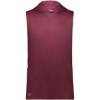 Custom Unisex CoolCore® Sleeveless Hooded T-Shirt Maroon