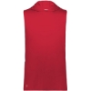 Custom Unisex CoolCore® Sleeveless Hooded T-Shirt Scarlet