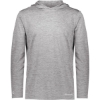 Custom Youth Electrify CoolCore® Hooded Sweatshirt Athletic Grey Heather
