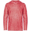 Custom Youth Electrify CoolCore® Hooded Sweatshirt Scarlet Heather