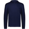 Custom Youth Eco Revive™ Ventura Soft Knit Hooded Sweatshirt Navy