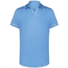 Custom Womens CoolCore® Polo Columbia Blue/ White