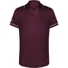 Custom Womens CoolCore® Polo Maroon/ White
