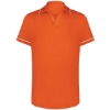 Custom Womens CoolCore® Polo Orange/ White