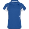 Custom Womens Two-Tone Avenger Polo Royal/ White