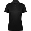 Custom Womens Prism Polo Black
