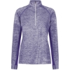 Custom Womens Electrify CoolCore® Quarter-Zip Pullover Purple Heather