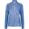 Custom Womens Electrify CoolCore® Quarter-Zip Pullover Royal Heather