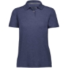 Custom Womens Repreve® Eco Polo Navy Heather