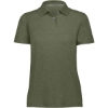 Custom Womens Repreve® Eco Polo Olive Heather