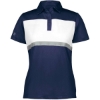 Custom Womens Prism Bold Polo Navy/ White