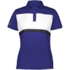 Custom Womens Prism Bold Polo Purple/ White