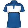 Custom Womens Prism Bold Polo Royal/ White