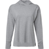 Custom Womens Eco Revive™ Ventura Soft Knit Hooded Sweatshirt Grey Heather