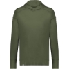Custom Womens Eco Revive™ Ventura Soft Knit Hooded Sweatshirt Olive