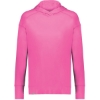 Custom Womens Eco Revive™ Ventura Soft Knit Hooded Sweatshirt Orchid