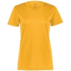 Custom Womens Momentum V-Neck T-Shirt Gold